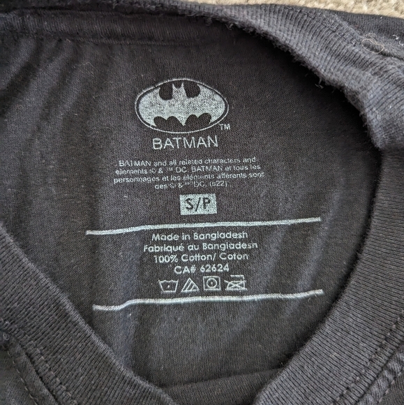 Batman the Riddler black Tshirt size Small - Picture 3 of 4